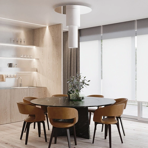 Stropní svítidlo TVAROR bílý