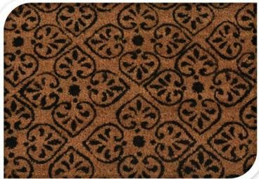 Rohožka z kokosového vlákna Srdce 39x59cm