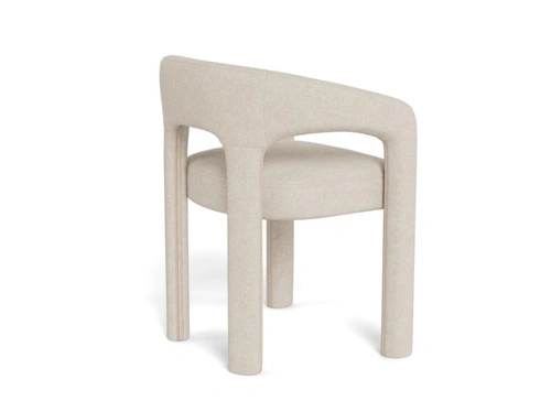Židle Cole béžová čalouněná s područkami do jídelny Actona