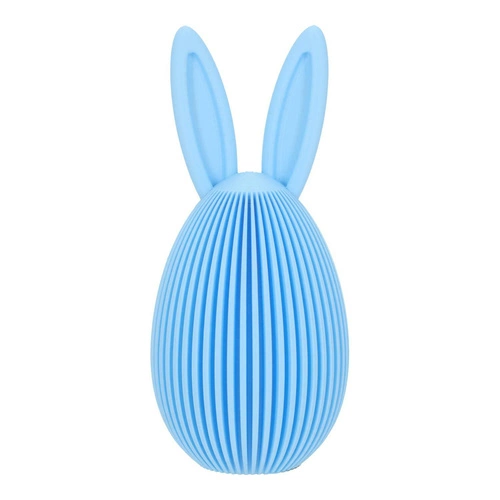 Intesi sada 2 velikonočních dekoračních vajec oválných na stůl do obýváku modrá tyrkysová