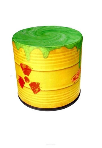 Dekorační taburet Poison kulatý multicolor do obýváku a ložnice moderní Intesi 40 cm