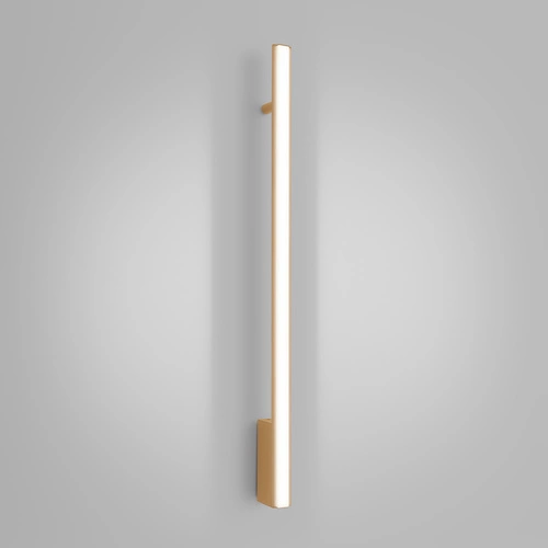 Nástěnné LED svítidlo LAGOM 90 zlaté moderní do obýváku a ložnice hliník 4000K Thoro