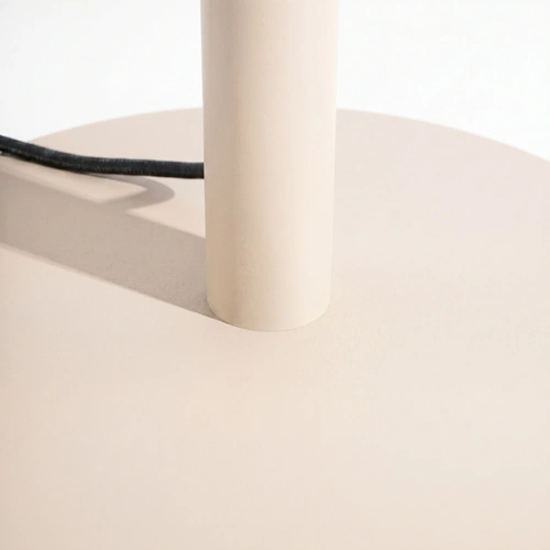 TRANG moderní stojací lampa do obývacího pokoje béžová LED 3000K