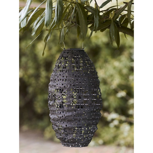 Zahradní solární LED lampion Foxdale šedý 40 cm IP44 House Nordic