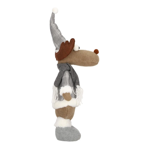 Tkanina sob Lucek šedá