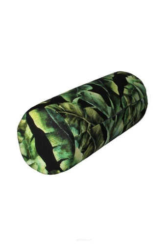 Dekorační válecí polštář Black Palms 25x60 cm termoelastický do obýváku Intesi