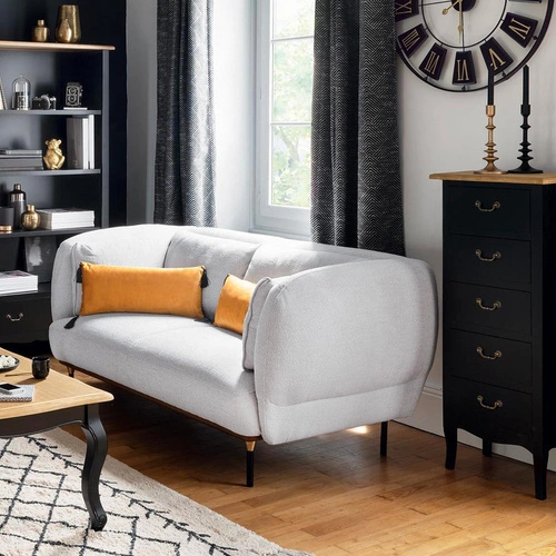 Vysoká komoda se zásuvkami Chrysa černá do ložnice a předsíně moderní Atmosphera