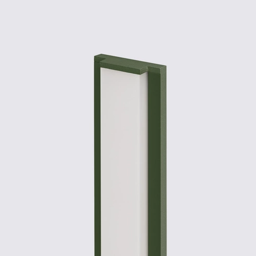 Moderní nástěnné LED svítidlo LAHTI 90 olivově zelené hliník do obýváku a ložnice Thoro