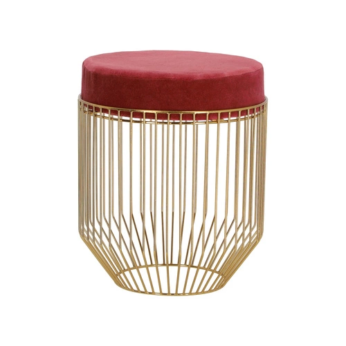 Pufa Cherrys Velvet bordó