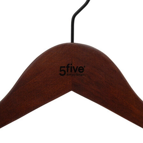 Otočný dřevěno-kovový šatní ramínko do skříně industriální 45 cm 5five