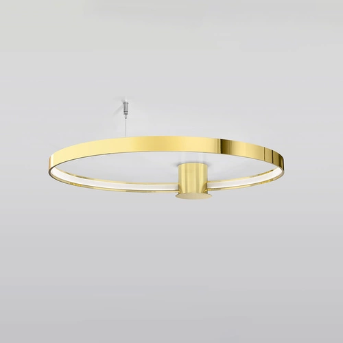 Stropní LED svítidlo RIO 78 zlatý lesk 3000K moderní do obýváku nebo ložnice Thoro