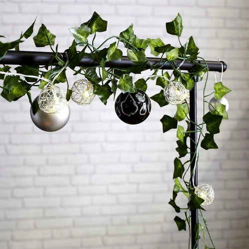 Věšák na dekorace ke stolu BRO černý