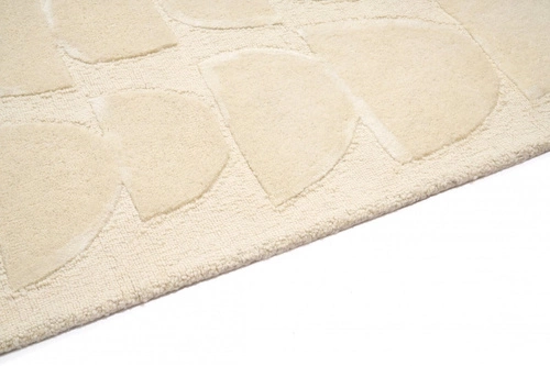 Moderní vlněný koberec Desert Sand 200x300 béžový ručně tkaný do obýváku Carpet Decor