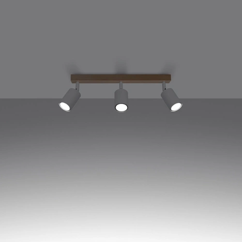 Moderní stropní svítidlo VERDO 3L bílý kovový s nastavitelnými rameny do obýváku a kuchyně SOLLUX LIGHTING