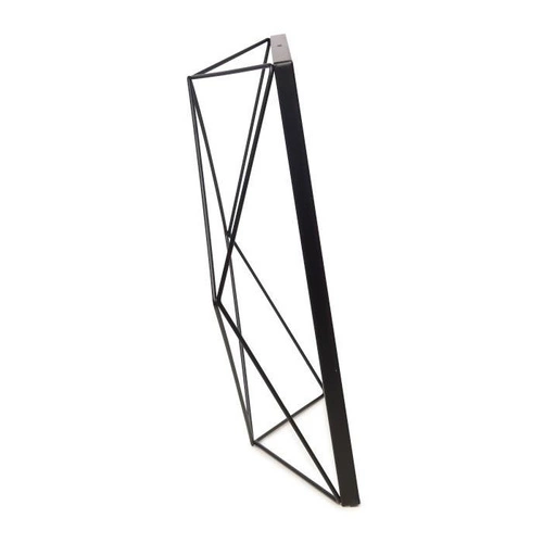 Černý kovový fotorámeček 20x25 Prisma Umbra moderní na postavení nebo zavěšení