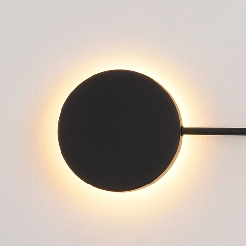 Nástěnné svítidlo CLEX - 4 LED černé 112 cm