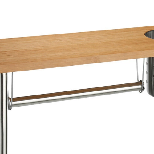 Kuchyňský organizér bambusová police