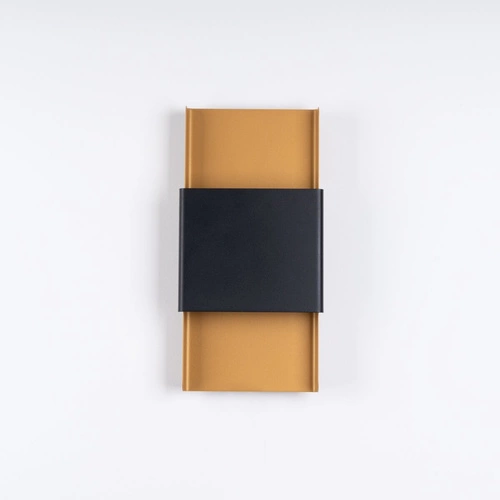 Nástěnné svítidlo DURLIN zlaté/černé