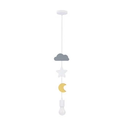 Závěsná lampa msc 1x20W E27 iq kids mix color