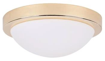 Stropní svítidlo Roda 28 zlaté kulaté skleněné moderní do obýváku a ložnice IP44