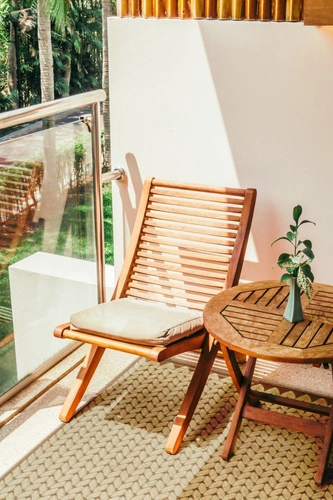 Béžový boho koberec do obýváku i na terasu Trenzada 200x300 snadno čistitelný Carpet Decor