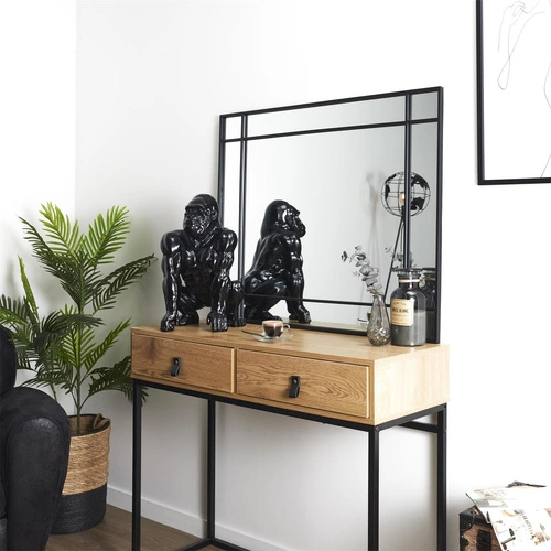 Zrcadlo Artdeco 2 černé