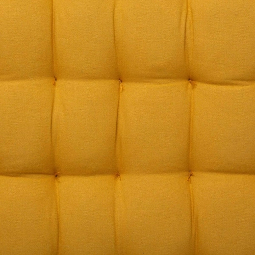 Bavlněný boho podlahový polštář Otto žlutý 60x120 dekorativní do obýváku a ložnice