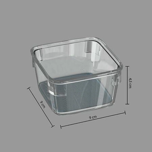 Organizátor do šuplíku Tidy 9x9 cm šedý