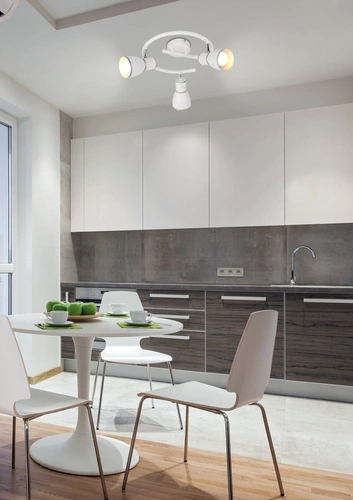 Stropní svítidlo Fido bílá, nastavitelná, 3bodová, moderní do obýváku a ložnice