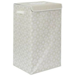 Koš na prádlo 60x35x30cm šedá látka
