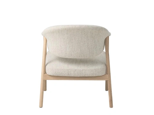 Křeslo do obýváku Elk Harmony 110 skandinávské bělený dub pískový