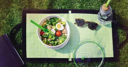  EAU GOOD láhev na vodu modrá BB