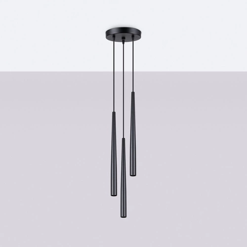 Visící lampa BLISS 3P černá