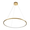 CIRCLE SLIM 80 LED závěsná lampa zlatá 80 cm