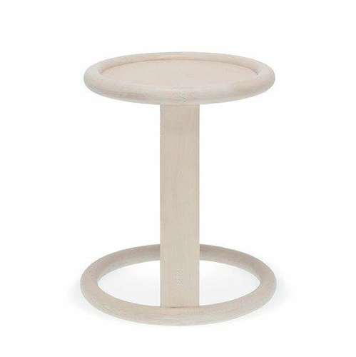 Kulatý dřevěný konferenční stolek moderní do obýváku na míru Fameg 43,5 cm