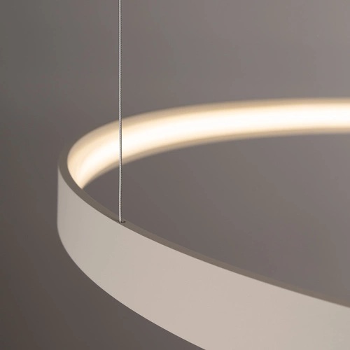 LED lustr RIO 3 moderní béžový nastavitelný do obýváku, kuchyně nebo nad stůl 110 cm