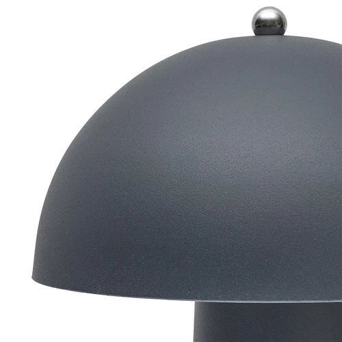 Houbová lampa šedá tmavá