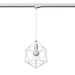 GASPARE závěsná lampa bílá E27 4000K 7,5W 690lm