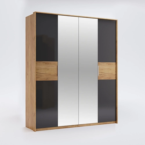 Čalouněná postel Matle 160x200 se zásuvkami skandinávská šedá do ložnice