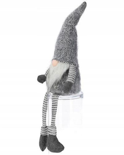 Šedý pruhovaný trpaslík 45cm    