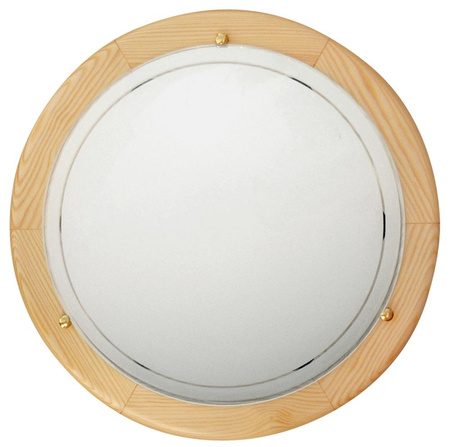 Stropní svítidlo 1030 plaf 30 dřevo standard 1x60W E27 borovice