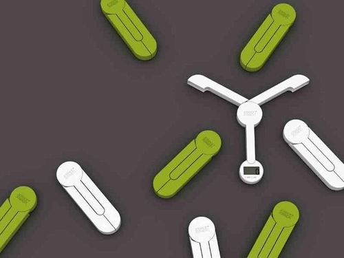 JJ - Kuchyňská váha TRI SCALE, bílá