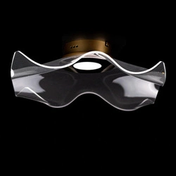 LED stropní svítidlo Velo no.2 moderní zlaté kulaté 50 cm do obýváku a ložnice ALTAVOLA DESIGN