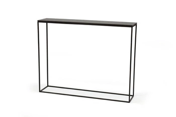Konzolový stolek STAM 200 moderní úzký šedý pietra kovový do předsíně a obýváku NORDIFRA