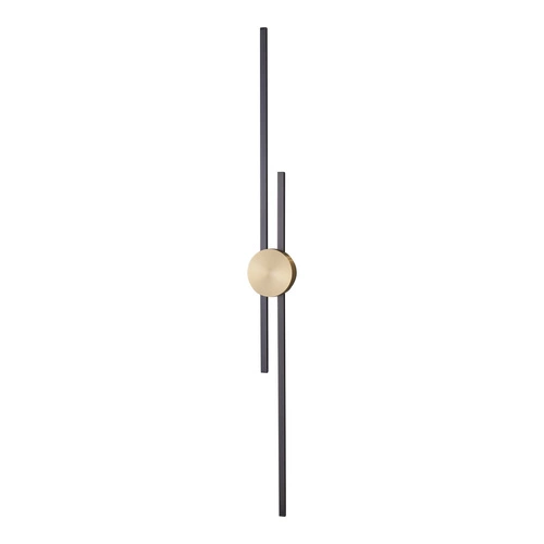 Nástěnné svítidlo CENTRO černé 122 cm