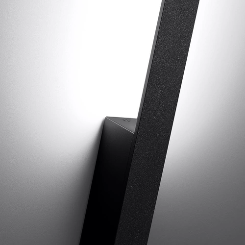 Moderní nástěnné LED svítidlo SAPPO L černé 150 cm do obýváku a ložnice Thoro