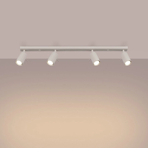 Stropní svítidlo RING 4x béžová moderní do obýváku a ložnice nastavitelná SOLLUX