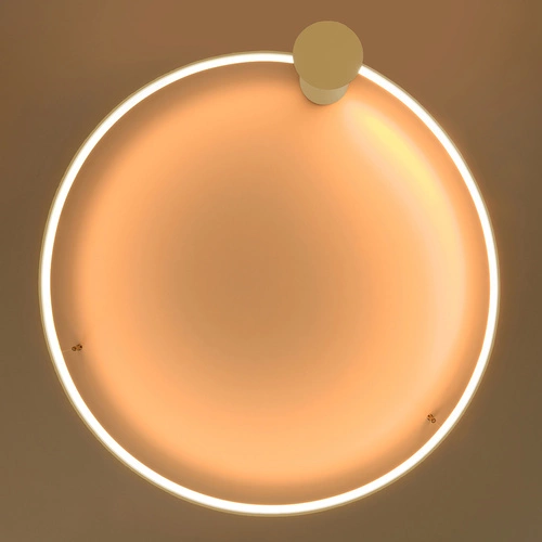 Stropní LED svítidlo RIO 55 moderní zlaté 3000K do obýváku a ložnice Thoro