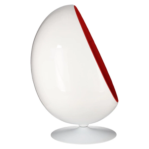 Křeslo vejce Ovalia Chair inspirované Ball Chair moderní otočné do obýváku kanceláře vlna