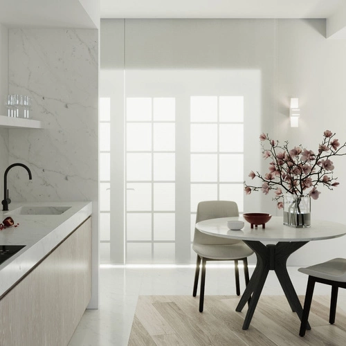 Nástěnné svítidlo Loreto bílá moderní skleněná do obýváku a ložnice Sollux Lighting